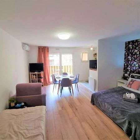Studio Nice, Avenue Des Fleurs, Climatise Apartamento Exterior foto